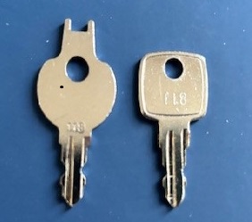 Key 118 For our  Metal / Stainless Dispenser Range