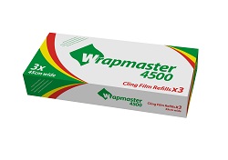 Wrapmaster Clingfilm 45cm Wide x 3 Rolls